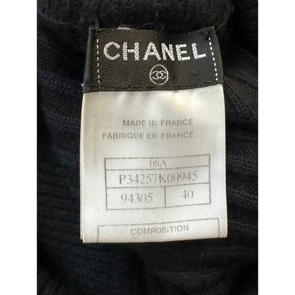 Chanel Shoulder Cut-Outs Dress Sz.40 - Picture 6 of 7